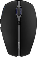 Cherry GENTIX BT Bluetooth Mouse - Optical - Wireless - Bluetooth - Black - 2000 dpi - Scroll Wheel - 7 Button(s) - Small/Large Hand/Palm Size - Symmetrical