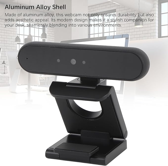 1080P Webcam Full HD Recognition Webcam with Microphone Noise Reduction USB C Computer Web Camera for Online Studying Conference