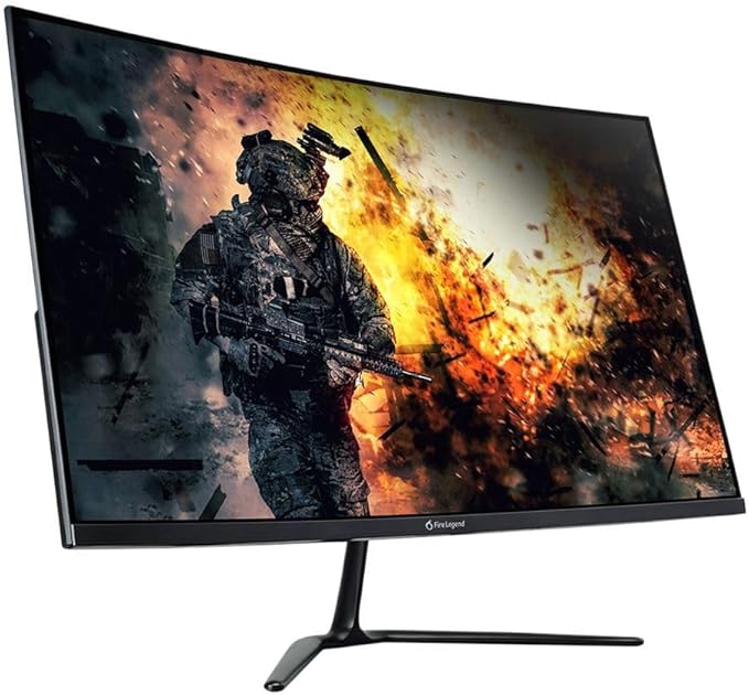 AOpen 32HC5QU S3biiphx 31.5 WQHD Curved Gaming Monitor 180Hz 1ms AMD FreeSync HDMI/DP VESA Mount