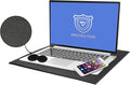 Laptop Pad Protection Heat Shielding Laptop Pad EMI Blocker Lap Desk Protector Portable Heat Blocker for Laptop Tablets and Phones (12-16)