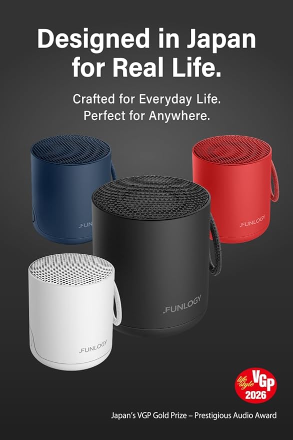 Portable Mini2 Bluetooth Speaker Wireless Portable Speaker with Deep Bass IPX7 Waterproof TWS Stereo Pairing Built-in Mic Small Speaker for Shower Outdoor Travel Red
