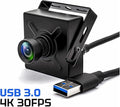 4K 30FPS USB3 PC Video Camera Metal Box Webcam Box Low Latency 49 Degree 6mm No Distortion Live Streaming Camera UVC