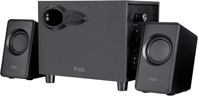 Trust WiFi 20442 Avora 2.1 PC Speakers with Subwoofer for Computer and Laptop USB Powered 18 W