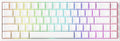 MONSGEEK FUN68 Rapid Trigger Gaming Keyboard 8k SP HE Tri-Mode 65% White Keyboard Glare Magnetic Switch