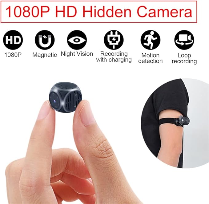 Camera 1080P Sensor Night Vision Camcorder Motion DVR Micro Secret Cam Sport DV Video Small Tiny Cameras Gift