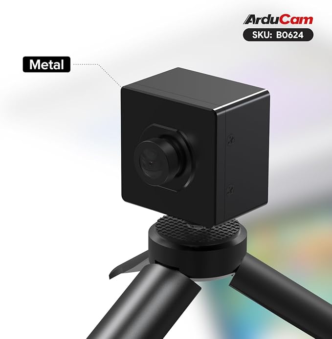Arducam USB 3.0 Camera 3MP ISX031 120 dB HDR USB Camera Module 127°(D) Wide Angle UVC Webcam Built-in ISP LED Flicker Mitigation