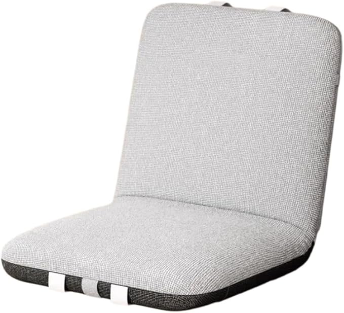 ELEFOCUS Adjustable Indoor Chaise Lounge Sofa Floor Chair - 5-Position Recliner with Back Support Padded Folding Gaming Bed Chair(Style-4)