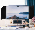 Desktop Computer Monitor HoodComputer Displayshading Side PanelFoldable Anti-Glare Video Monitor Hood Sunshade Sunhood Support 180° Adjustment Angle for 24-27-inch Laptops(Asymmetric Set)