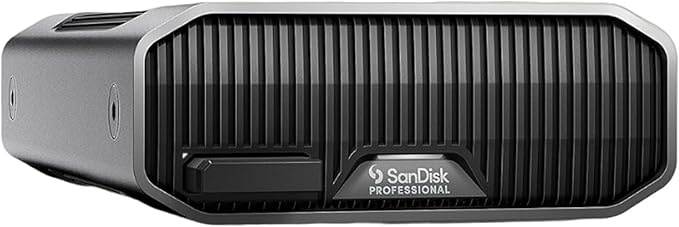 SanDisk Professional 6TB G-Drive Project Thunderbolt 3 External Hard Drive Bundle with PRO-Blade SSD Mag 2TB (2 Items)