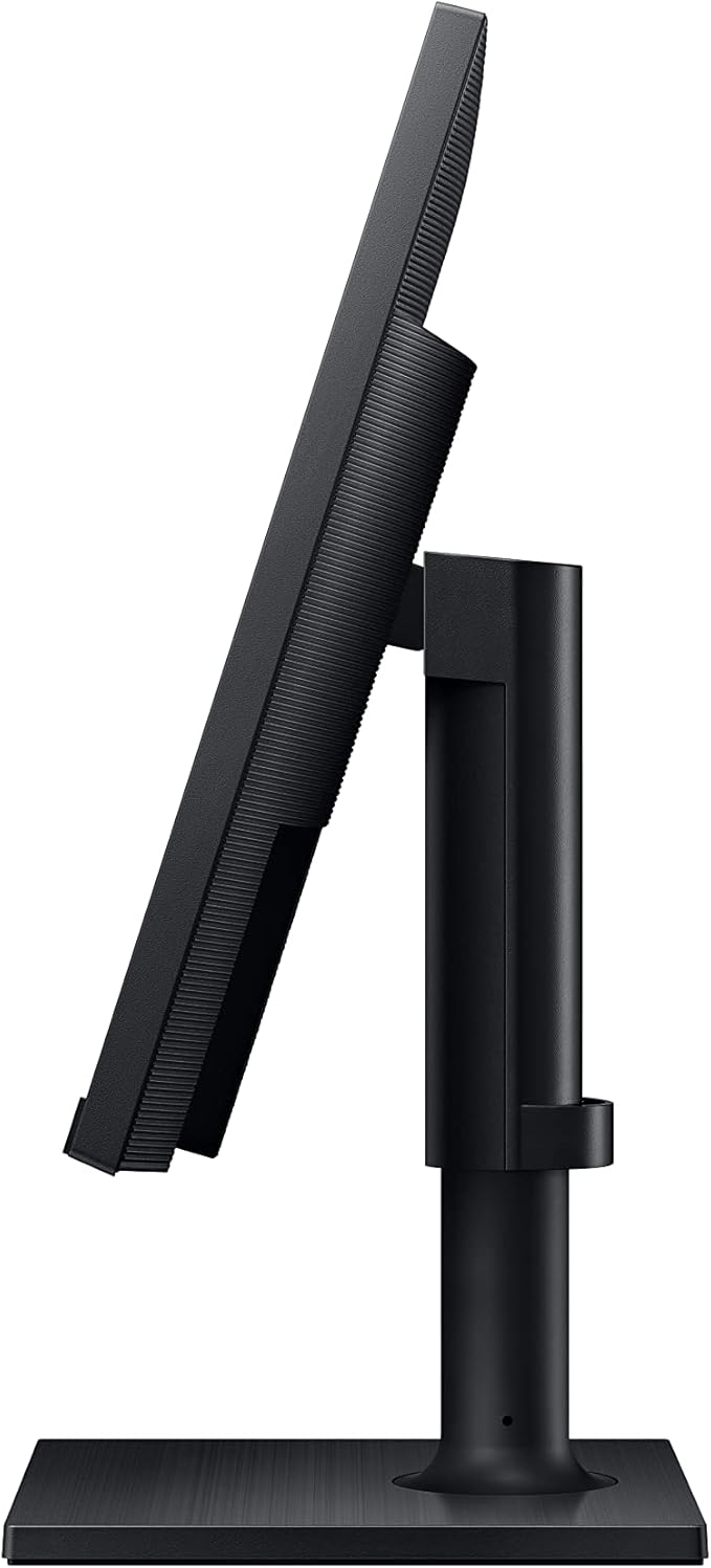 SAMSUNG FT45 Series 24-Inch WUXGA 1920 x 1200 Computer Monitor 75Hz IPS Panel HDMI DisplayPort DVI USB Hub Built-in Speakers Height Adjustable Stand 3 Yr WRNTY (LF24T454GYNXZA)Black