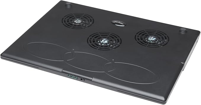 Manhattan 60 mm Notebook Computer Cooling Pad Black (700467)