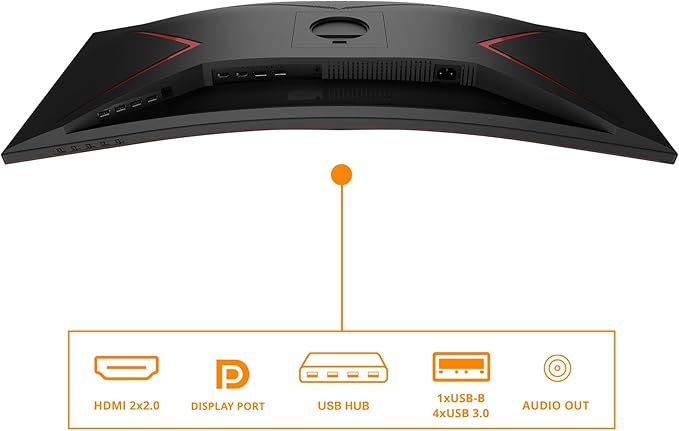 AOC Gaming CU34G2XP/BK skaerm - WLED -