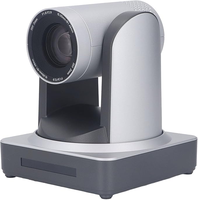 Yoidesu PTZ Camera with 20x Optical Zoom POE with Network IP Live Streaming Simultaneous 3G - SDI and USB Video Output Camera for Conferences Church (US Plug)