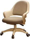 Office Chair Home Office Desk Chair for Petite Women Adjustable Seat Height Gaming Chair Ergonomic Office Chair Gaming Chair(Gris)