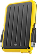 SP020TBPHD66SS3Y SP Silicon Power Portable Hard Drive 2TB 2.5 Inch External USB 3.2 Gen1 Compatible (USB3.1 / USB3.0 / USB2.0 Compatible) IPX4 Waterproof Shockproof Yellow
