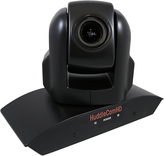 HuddleCamHD USB Conference Cameras with PTZ Control - Webcams for Zoom Video Conferencing (3X w/Audio White)