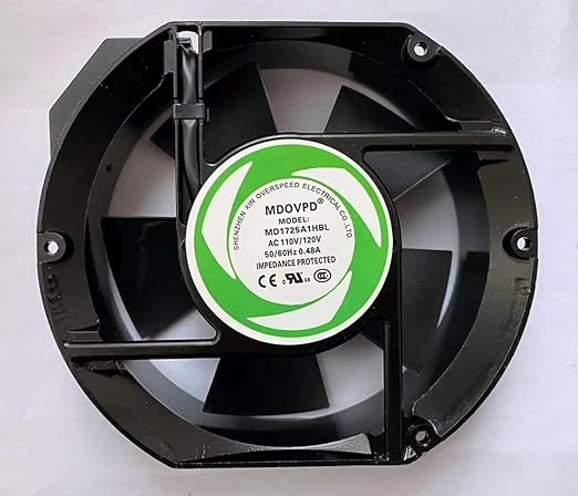 MD1725A1HBL Cooling Fan - 17CM High Performance 110/120V 0.48A Replacement Fan for Laptops and Electronics