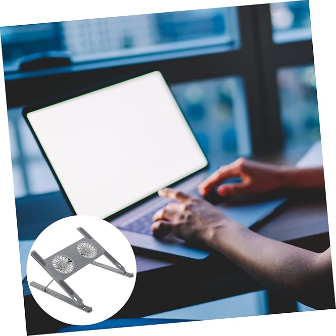 ARTIBETTER Colorful Led Laptop Cooling Pad Stand for Enhanced Air Circulation Mute High Wind Volume Compatible All Notebooks