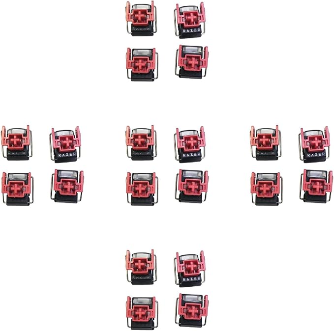 4Pcs V2 Slient Liner Optical Switches for Huntsman Gaming Mechanical Keyboard Hot Swap Switch Huntsman Gaming Keyboard V2 Linear Clicky