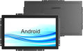 GreenTouch 23.8 Inch Open-Frame Touchscreen LCD Monitor -Android All in one Computer with RK3566 RAM 4G &amp ROM 32G - Capacitive PCAP -1920x1080-16:9-Black - Front IK08/IP65