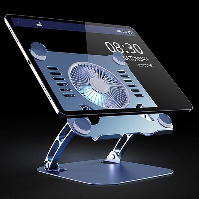 T628 Gaming Laptop Cooler Stand for W Large Air Fan Cooling Bracket Notebook Cooler Stand Adjustable Tablets Pad