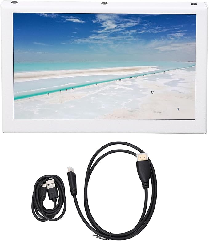 5 Inch Portable Monitor External Display Screen HD Laptop Screen Extender with Dual Built in Speakers Wide Application for PC/Laptop/Rpi/TV/Switch