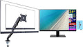acer 24 Vero V247Y Gbmix FHD IPS Monitor with 4 ms Response Time Anti-Glare Adaptive Sync Integrated Speakers VESA Mount (100x100mm) &amp DKZ Hub Black (UM.QV7AA.G03) &amp Ergoflexy Single Mou
