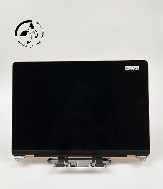 Replacement for Air 13 M1 2020 A2337 EMC 3598 MGN63 MGN93 MGND3 MGN73 MGNA3 MGNE3 13.3 inches 2560x1600 Full LCD Screen Complete Top Assembly (Gray)