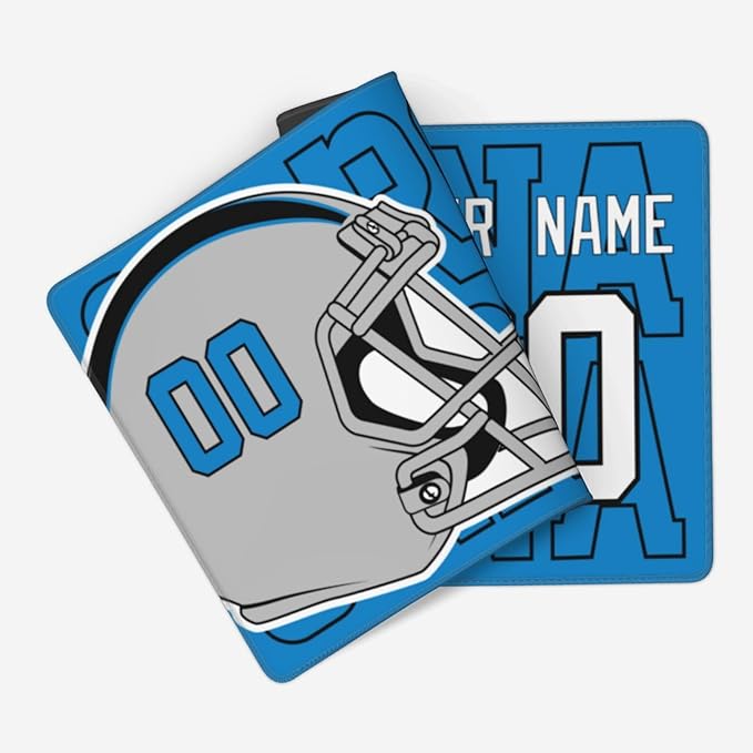 ANTKING Carolina Mouse Pad for Men Women Youth Gifts Custom Name and Number Desk Pad