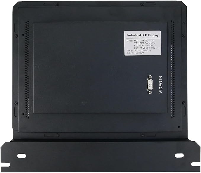 1pc MDT-1283-02 (MDT1283B-1A) CNC Monitor 12inch Monochrome Amber CRT Monitor Display Screen