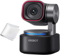 OBSBOT Tiny 3 AI-Powered Spatial Audio 4K PTZ Webcam Tri-Mic AI Tracking 2.0 Voice Control Gesture Control 5 Audio Modes 1/1.28 Sensor 4K Streaming Camera for PC Laptop Zoom Meeting Content Creation