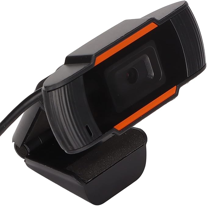 1080P High Resolution Rotatable Webcam with Microphone USB Computer Camera for Live Broadcast Online Class Meeting Compatible with Win10 Win7 Vista OS X