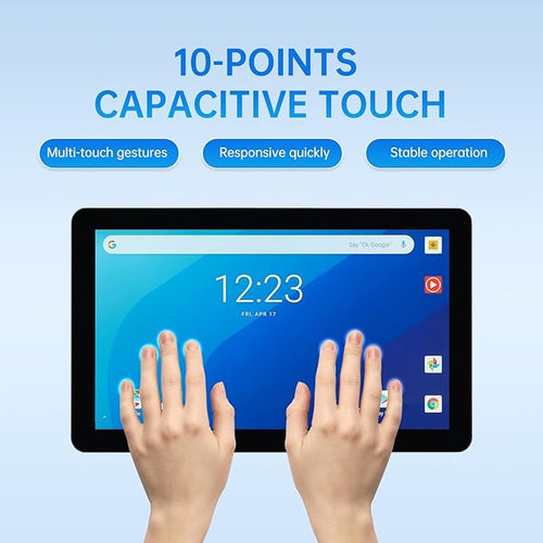 15.6-inch POS Touchscreen Monitor with Stand16:9 Display 1920 x 1080PBuilt-in SpeakersHD-MIVGAUSB PortsSuitable for Restaurant RetailBar &amp Small Business