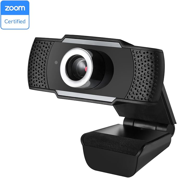 Adesso CyberTrack H4-TAA 1080P HD USB Webcam with Built-in Microphone TAA Compliant Made in Taiwan