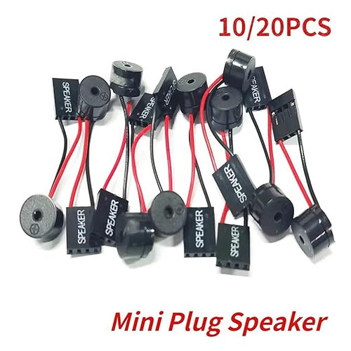 10/20PCS Mini Speaker Computer Motherboard Speaker Mini Onboard Case Buzzer Board Beep Alarm Kit(20PCS)