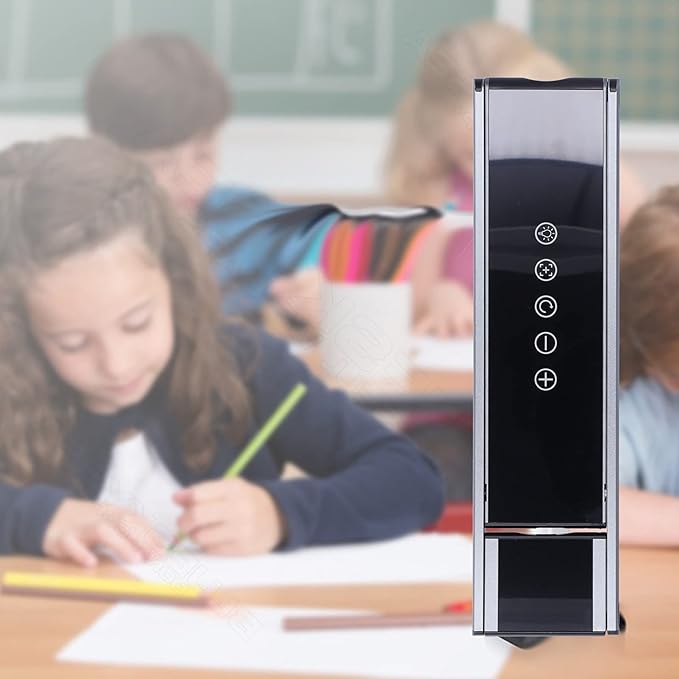 Portable Digital Document Camera Adjustable Presentation USB Document Camera for Teaching Online Classes Lectures Black ABS Plastic 13MP 763g