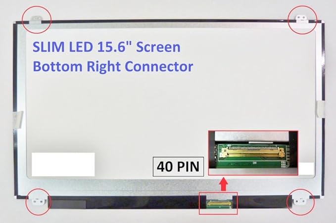 AU Optronics B156XW04 V.0 Laptop LCD Screen 15.6 WXGA HD LED DIODE (Substitute Replacement LCD Screen ONLY. NOT A LAPTO