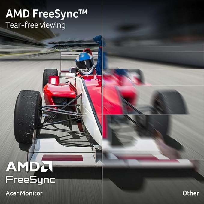 acer Nitro 27 Inch QHD 2560 x 1440 IPS Gaming Monitor | AMD FreeSync | Up to 180Hz Refresh | Up to 0.5ms | DCI-P3 95% | HDR 10 Support | One Display Port 1.2 &amp Two HDMI 2.0 | KG271U N3bmiipx