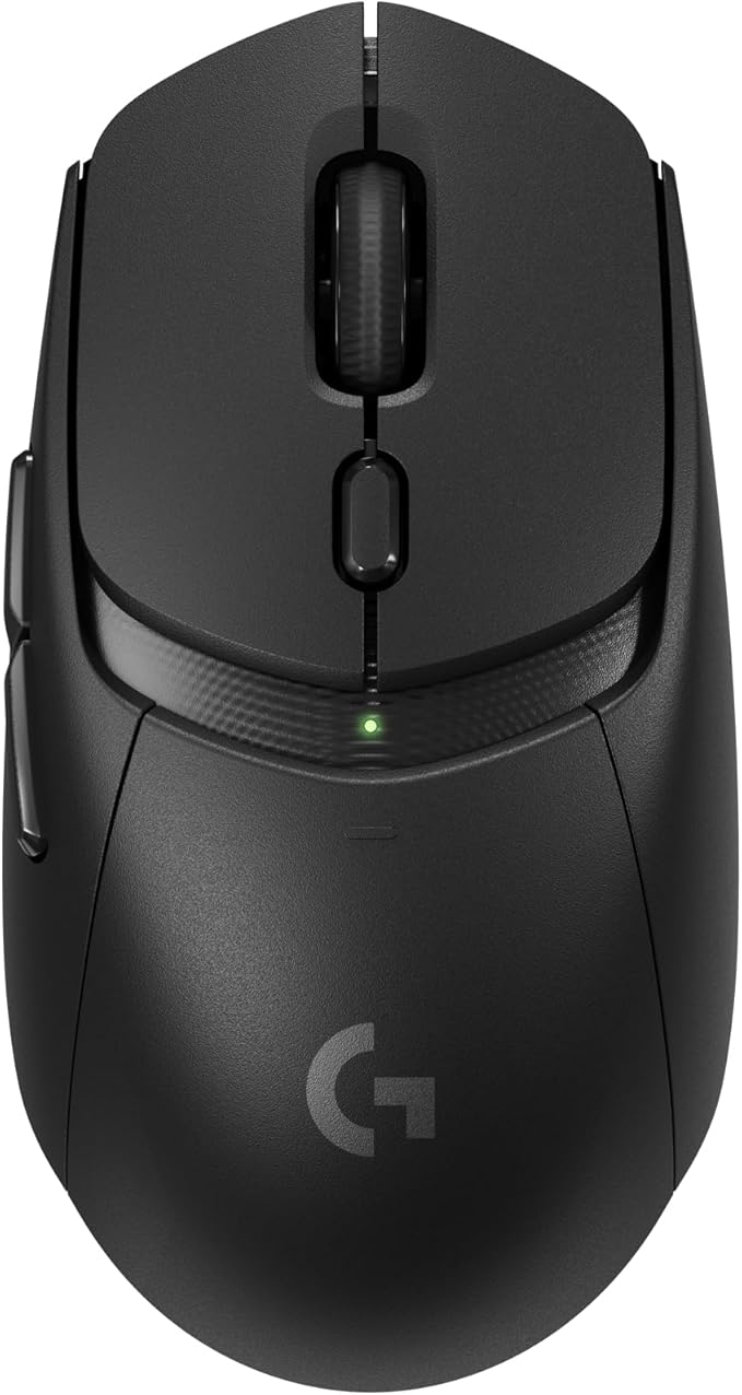 Logitech G309 Lightspeed Wireless Gaming Mouse Lightweight LIGHTFORCE Hybrid Switches Hero 25K Sensor 86g &amp 300+ hr Battery Life with AA Battery 6 Programmable Buttons PC &amp Mac - Black (
