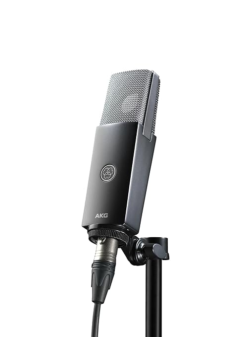 AKG C104 Professional Large Diaphragm Cardioid Condenser Microphone – XLR Studio Mic for Podcasting Streaming Broadcasting &amp Music Recording Low Noise High SPL Sustainable Design