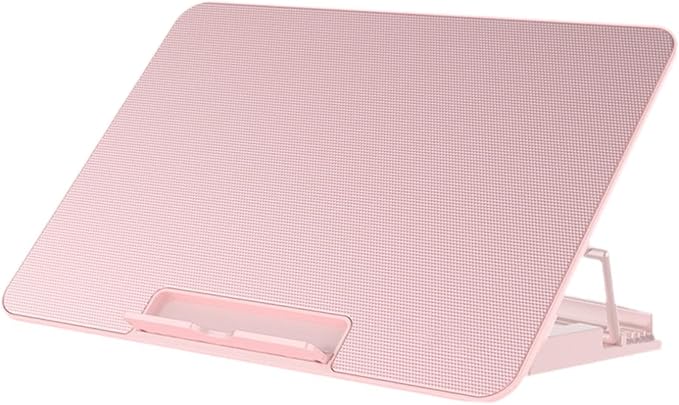 Laptop Cooling Pad with 6 Fans and Adjustable Height for Enhanced Performance Pink