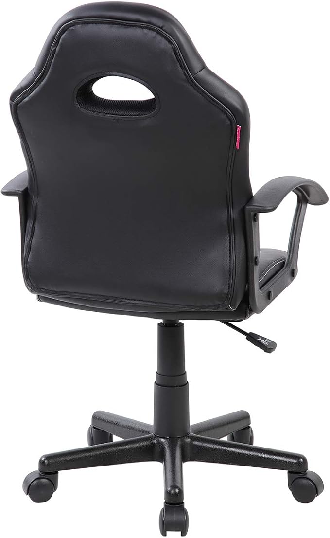 Kid's Gaming and Student Racer Chair with Wheels Lumbar Support High Back Adjustable Rolling Swivel Desk Chair (Blue)