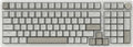 FIRSTBLOOD ONLY GAME. AK992 Retro Wired Mechanical Keyboard 98 Keys Full Layout Hot-Swappable USB Gaming Keyboard with Red Switches Multimedia Keys Knob Blue Backlit Anti-Ghosting Grey