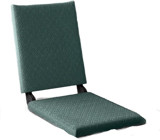 ELEFOCUS 5-Position Multi-Angle Padded Floor Chair Video Game Chairs for Meditation Seminars Reading TV Watching or Gaming(B43 * 41 * 37CM)