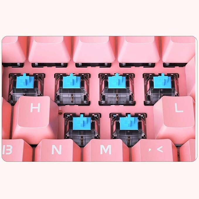 Laptop Keyboard Mechanical Keyboard Wired Gaming Keyboard LED Rainbow Gaming Backlit Mini Compact Gaming Keyboard Compatible with PC/Computer Keyboard (Color : 2)