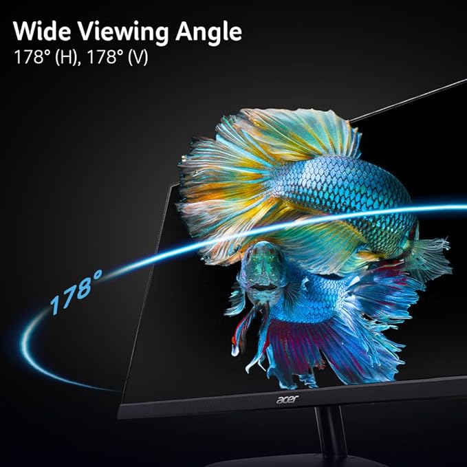 acer SB270 G0bi 27 IPS Full HD (1920 x 1080) Ultra-Thin Zero-Frame Gaming Office Monitor | Adaptive-Sync Support (FreeSync Compatible) | Up to 120Hz Refresh | 1ms (VRB) | Tilt | HDMI &amp VGA Ports