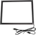 Bewinner Infrared Touch Frame Interactive IR Touch Overlay Panel for Education Digital Signage with USB InterfaceAluminum Alloy Touch Screen Overlay (15 inch)