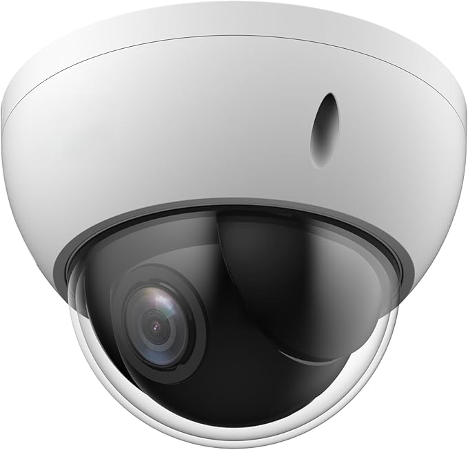 EmpireTech 4MP 1/2.8 CMOS 4X Starlight Wired POE PTZ IP Camera 2.8mm–12mm LensSupport IVS (Perimeter Protection) and Face Detection IP66 and IK10 ProtectionPTZ4M-4X