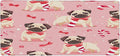 Pink Animal Puppy Dog Large Mouse Pad Gaming Mousepad Desk Mat for Desktop Computer Keyboard Waterproof Mouse Mat Desk Pad with Non-Slip Base for Game School Office Home 35.4 x 15.7