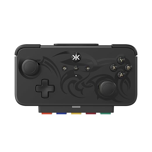 CRKD NEO S Controller with 5-Fret Guitar Grip Attachment For PC iPhone iPad Android Nintendo Switch/Switch 2 Smart TV (Black Tribal Edition)